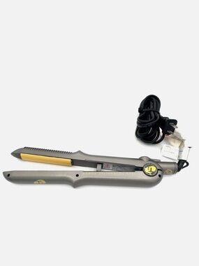 T3 Professional Tourmaline Power 1" Flat Iron Hair Straightener Gray